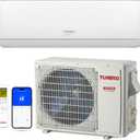 TURBRO 12,000 BTU Ductless Mini Split AC with Heat Pump, Inverter Compressor, 20 SEER2, 115V, R32 Refrigerant, Pre-charged Evaporator, WiFi-Enabled, Works with App, AHRI Certified, Finnmark Series