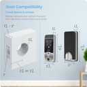 Lockly Visage Zeno Series Smart Lock with Facial Recognition, Fingerprint
