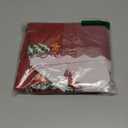 Christmas Tablecloth 60x60 Inch Rectangular, Christmas Trees Winter Snowman Washable Table Cover for Party Picnic Dinner Decor,Snowman