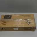 QEEIG Bathroom Floating Shelves for Wall - 15.7" Wall Mounted Shelf Over Toilet Farmhouse Home Decor Display Bookshelf Small 15.7 x 6.7 inch Set of 2, Rustic Brown (008-40BN)