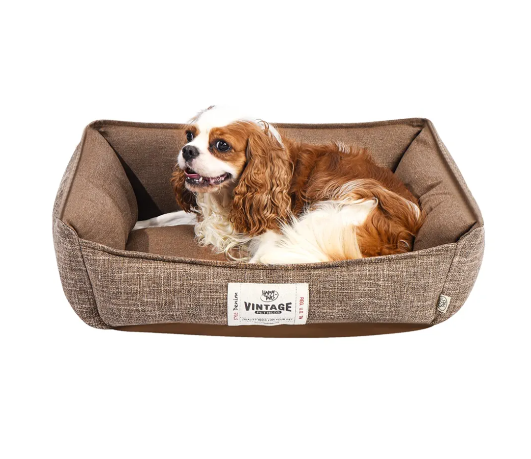 Simple Deluxe Medium Dog Bed, 24"x 20"x7"Orthopedic Dog Sofa Bed,Washable Soft Removable Cushion Non-Slip Bottom Calming Dog Bed for Puppy&Kitten