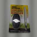 The Giant Destroyer Sonic Spike Mole & Gopher Repeller - Solar Powered Ultrasonic Animal Repellent Spikes - Repels Rodents from Lawn, Garden, & Home (1 Pack)