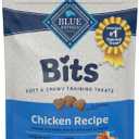 Blue Buffalo Bits Soft Dog Treats for Training, Made with Natural Ingredients & Enhanced with DHA, Chicken Recipe, 19-oz Bag