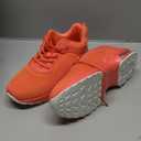 AKK  Women's Sneakers - Air Athletic Running Shoes, Mesh Non Slip, Breathable Gym Work Tennis Shoes, Orange, Size 9.5