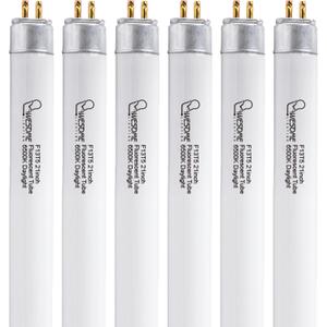 21 Inch F13T5/DL Fluorescent Light Bulb, 6500K Daylight, T5 13 Watts Fluorescent Replacement Bulb for Counter and Cabinet Fixture, G5 Base - 6 Pack