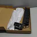 Aluminum Fishing Rod Holder for Truck, Heavy Duty Truck Bed Fishing Pole Holders, Stable Fishing Rod Storage Rack Holds 6 Rods with C-Clamp Mount and Vertical or Horizontal Placement for Space-Saving