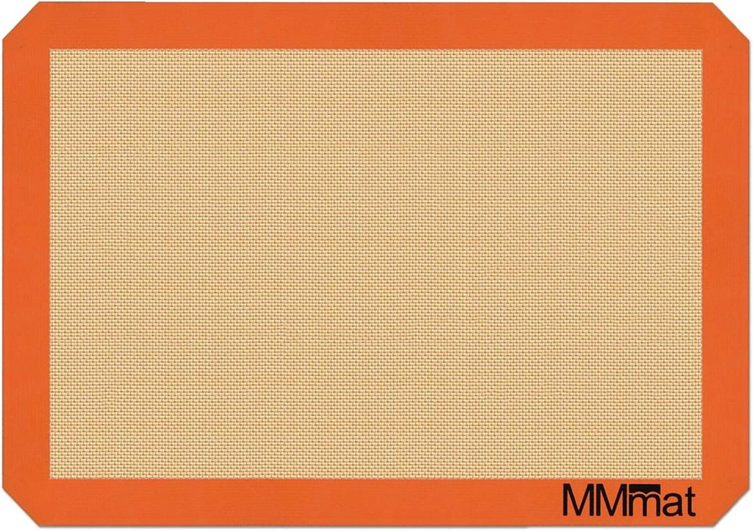 Silicone Baking Mat - Best German Silicone - Non Slip Silicone Baking Sheet, Non Stick Reusable Silicone Mats For Baking, Oven Liner, Counter Mat, Half Sheet Baking Mat for Oven, 1 Pack Half Sheets