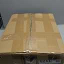 2 Pack 18" Lighted Outdoor Christmas Urn Filler with Remote & Timer, 60 LEDs Prelit Snowy Artificial Xmas Tree Planter Insert, Velvet Bows for Front Porch, Yard Decor(Olive Green)