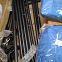 Swing Stand Frame with Sensory Pod Swings and Chair, Sensory Swing Set, X-Shaped Swing Frame, Heavy-Duty Metal Hammock Chair Stand for Adults Indoor and Outdoor 330 lbs (Blue)