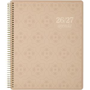 GO BIG Spiral 15-Month Planner, Large Print | Dated April 2026June 2027, easy-to-read font, Big size, 8.5" x 11", Dashboard Layout, Neutral Tile theme