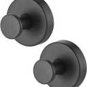 Suction Cup Wreath HangerSuction Cup Hooks Hanging 15 LbsWaterproof Suction Cup Wreath Holder for Windows (Black, 2)