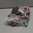 NESTROAD No Pull Dog Harness,Adjustable Oxford Medium Dog Harness with Leash,Reflective No-Choke Pet Vest Harness with Easy Control Soft Handle for Small Medium Large Dogs(M,Pink) (Mneck 13-17" chest 17-25")