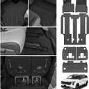 Cartist Floor Mats for Kia Carnival Hybrid 8 Seats 2025 2026 (Only Fit Hybrid), All Weather Cargo Liner for Carnival Accessories, Heavy Duty TPE Floor Mats and Cargo Mats, Car Accessories