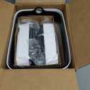 2 Pack 2.7 Gal Bathroom Trash Can with Lid, Automatic Trash Can Small Smart Garbage Can Touchless, Slim Motion Sensor Waterproof Plastic Trash Bins for Bedroom Office Kitchen Toilet