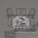 Canasta Card Holder - 6 Deck Plastic Revolving Card Game Holder Playing Cards Tray Rotating 360° Organizes Multiple Decks for Canasta, Poker and More | Lightweight, Durable with Smooth Rotation