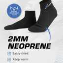 XUKER Neoprene Socks, 2mm Sand Proof Beach Volleyball Soccer Socks for Men Women, Small