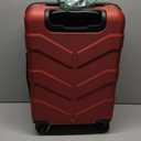 TILYMOL Hardside Carry On Luggage 22x14x9 Airline Approved with Spinner Wheels, Lightweight 20-inch Carry-On Suitcase for Women & Men, Red