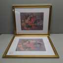 Vittanly 11x14 Picture Frames Set of 2, Ornate Vintage Photo Frame for Wall Mount, Display 8x10 Pictures with Mat or 11x14 without Mat, Rustic Gold