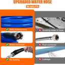 25FT Heated Water Hose for RV,Heated Hose,Anti-freezing Temperature Down to -47F, Great Rv Accessories for Campers, Livestock, Agriculture (25FT)