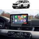 Tempered Glass Screen Protector For 2023 2024 2025 Honda Pilot (EX-L/TrailSport/Touring/Elite/Black Edition) 9 Inch Touchscreen Accessories HD