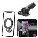 JIEZMO Car Magnetic Phone Mount for Subaru Forester 2019-2024 and Subaru Crosstrek 2018-2023 Auto Interior Accessories Best Cellphone Holder Mobile Cradle Cell Phones Navigation Charging Screen Stand