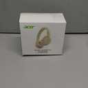 acer Wireless Bluetooth Headphones, 70 Hours Playtime, Foldable Over-Ear Headphones with 40mm Drivers, Memory Foam Earpads, Multipoint Bluetooth 6.0 for Travel, Home, Office, White