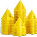 KATA Painters Pyramid Stands: 36pcs Painting Pyramids Stands for Cabinet Doors Paint & Pouring - Mini Triangle Cone Paint Tripods for Canvas Risers Support - Art DIY Woodworking Tools Accessories