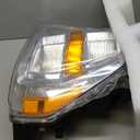 OEM Style Chrome Bezel Halogen Headlight Assembly Compatible with 2021-2023 Ford F150 F-150 XL/XLT Right Passenger Side ML3Z-13008-J FO2502409 