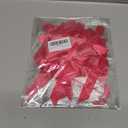 2pcs Pink Bow Decorations,Pink Satin Bow Garland Coquette Birthday Decorationsfor Bridal Shower Bachelorette Party (Hot Pink)