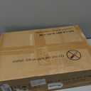 Furologee 5-Tier White Ladder Shelf, Ladder Bookshelf with Removable Drawer, Mordern Bookcase Storage Rack Organizer, Wood Metal Freestanding Storage Shelves for Living Room, Home Office, Bedroom