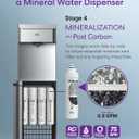 Brio 4-Stage Reverse Osmosis & Mineralization Water Filter, Replacement Filter Set for Brio RO Dispensers, Restores Essential Minerals to RO-Purified Water