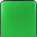 CD Case DVD Storage Case: 432 Capacity Hard Plastic DVD Case Holder Organizer Portable CD Wallet Binder Disc Holder Folder Blu Ray Album Sleeves for Car Home Travel | Audio Music (Green)