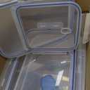 Plastic Rice Case 9L & 4L Container/Storage Food Organiser w/Cup Clear