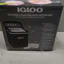 Igloo Premium Self-Cleaning Countertop Ice Maker Machine, Handled Portable Ice Maker, Produces 26 lbs. in 24 hrs. with Ice Cubes Ready in 6-8 Minutes, Comes with Ice Scoop and Basket