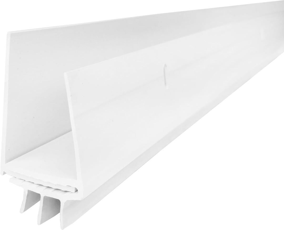 M-D Building Products 19105 36 in. White Vinyl Adjustable Storm Door Screw-on Under Door Seal