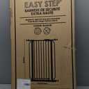 Regalo Safety 36" Extra Tall and 49" Wide Baby Gate for Doorways & Bottom of Stairs, Pressure Mounted Walk Through Baby Gate for Toddlers & Pets, Tested & Safe, American Designed, American Owned (White)