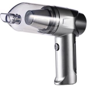 Rechargebale Vacuum Cleaner, Car Vacuum Cordless Rechargeable,Lightweight Mini Portable Rechargeable Vacuum Cleaner with Multipurpose Nozzles,for Home and Car