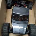 Redcat Racing Ascent-18 APEX, 1/18 Scale Brushless Electric Rock Crawler, Carbon Fiber, 4WD RC Car for Adults with 2.4GHz Radio System (Gray)