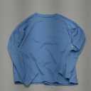 Willit Boy's UPF 50+ Sun Protection Shirt Long Sleeve Rash Guard Swim Shirts Youth SPF Fishing Quick Dry Shirt (Blue)