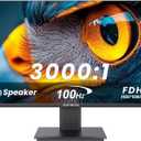 27 Inch Gaming Monitor 165Hz/ 144Hz, QHD 2560x1440 Built-in Speakers 104% sRGB Computer Monitor, Height/ Pivot/ Swivel/ Tilt Adjustable Vertical Monitor, HDR, Support FreeSync, DP, HDMI, VESA Compatible