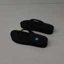 REEF Women's Cushion Breeze Flip Flops Black, Size 5