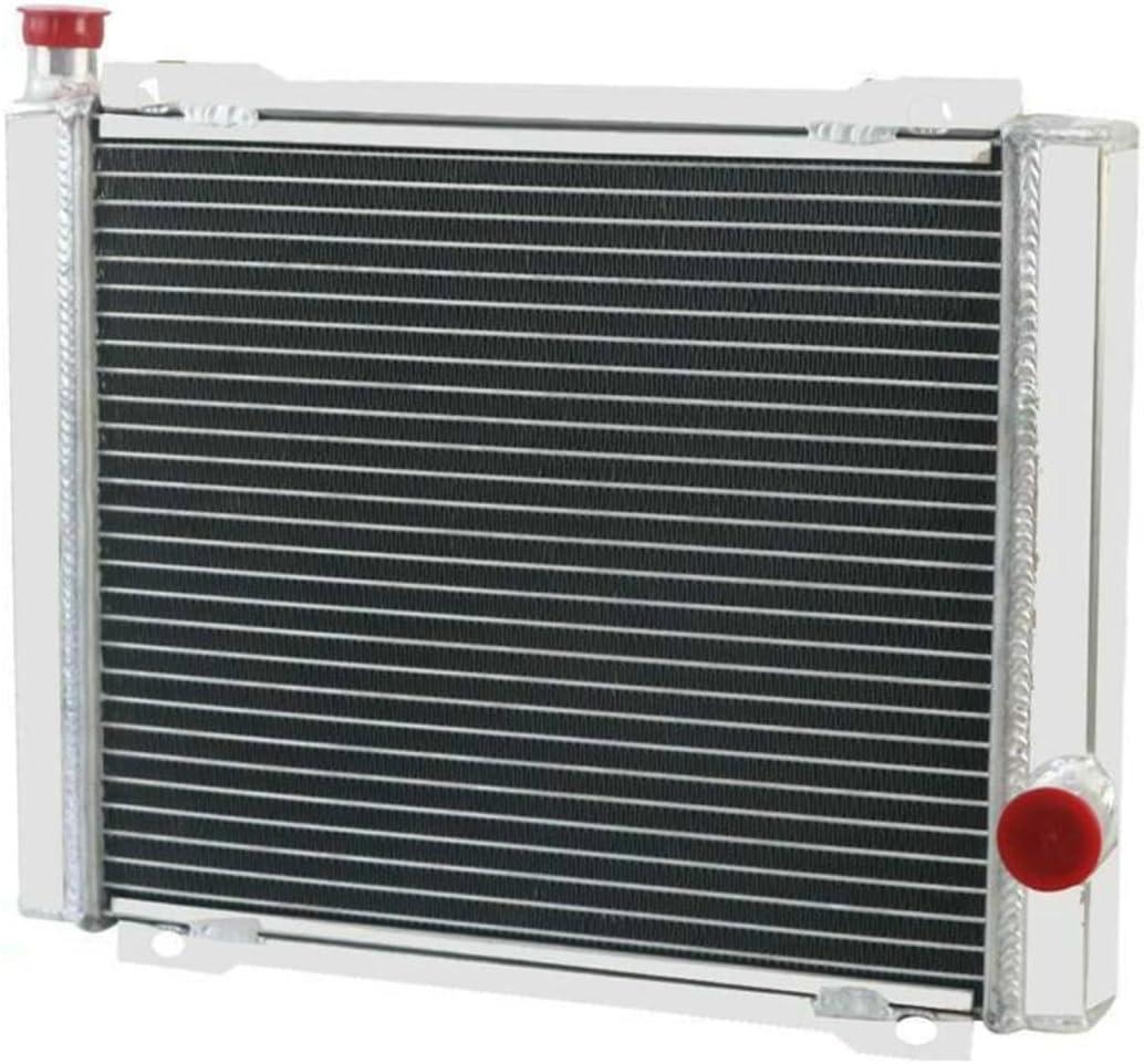 2 Row Aluminum Radiator Compatible with 2012-2018 Can-Am Outlander Renegade 450/500/650/800/1000 Max 2013 2014 2015 2016 2017 Radiators