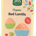 365 by Whole Foods Market, Organic Red Lentils, 16 Ounce