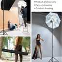 2 Pack Heavy Duty 9.2 Feet/110'' Light Photography Tripod Stand, Aluminum Spring Cushioned Lighting Stand with Carry Bag for Relfectors Portrait, Softboxes, Umbrellas, Backgrounds, Flash, 280CM