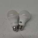 Feit Electric A19 100W Equivalent LED Light Bulbs, Dimmable, 3000k Bright White, 1600 Lumens, 22 Year Lifetime, E26 Base, CRI 90, UL Listed, Damp Rated, 2 Pack, OM100DM/930CA/2