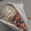 AMADA HOMEFURNISHING 5x7 Area Rugs, Washable Living Room Rug Low-Profile with Non-Slip Backing & Durable Edge Binding, Vintage 5x7 Rugs for Living Room, Bedroom, Dinning Room