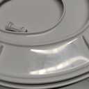 Little2Big Toilet Seat with Built-In Toddler Potty Training Seat, Slow Close, Easy to Install, Made in USA, ROUND, White