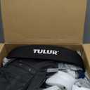 TULUR Walkers for Seniors, Rollator Walker with Seat, 10" Rubber Wheels All Terrain Rollator Walker with Backrest, Aluminum Walkers Built-in Cable Cup Holder, Foldable by TULUR (Blue)