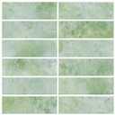 Green Peel and Stick Backsplach Tile, 12"x12" Back Splash Stick on Tiles for Kitchen, Bathroom, 10 Sheets