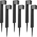 Dynaming Solar Pathway Lights Outdoor, 6 Pack Solar Garden Lights, Landscape Path Lighting, Waterproof & Auto On/Off for Patio Yard Lawn Walkway Driveway Decor